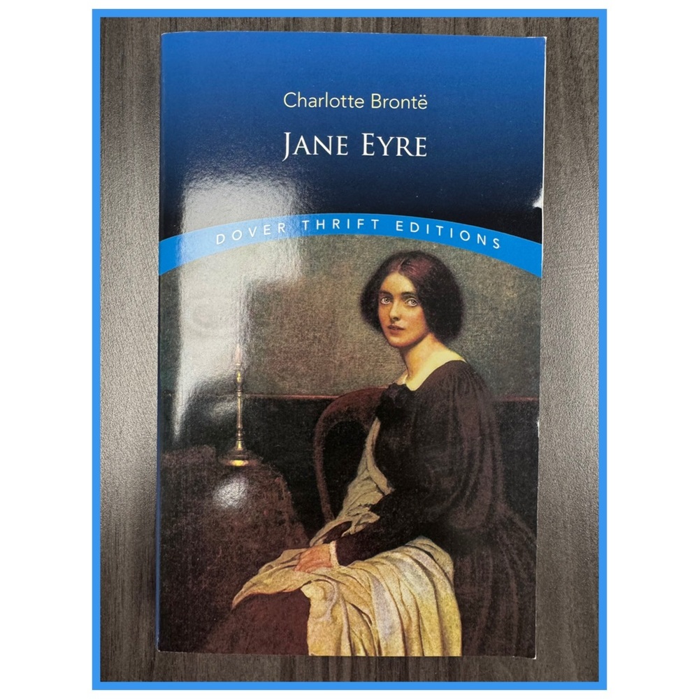 Jane Eyre 🫐 by Charlotte Brontë - Dover Thrift Edition